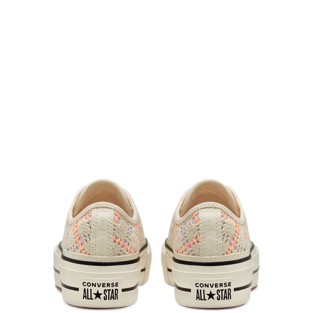 NIB Converse Boho Crochet Platform CTAS Low Top - Picture 6 of 9